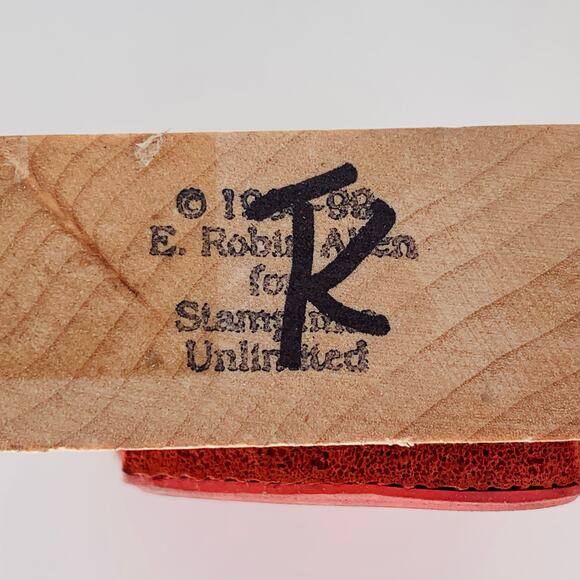 Rubber Stamp Lot Of 20 Christmas  Snowman Tree Wisemen Stocking Angel Reindeer - Picture 14 of 16